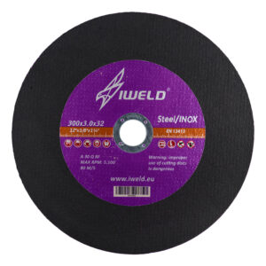 Griešanas disks tēraudam IWELD 300*3,0*32 art.901I130303, (Ķīna)