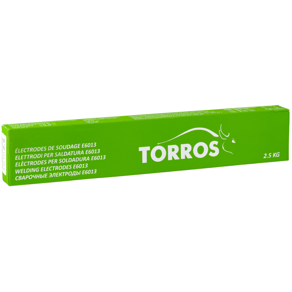 Metināšanas elektrodi TORROS E6013 d.2.5mm, 2.5 kg art.311T252502