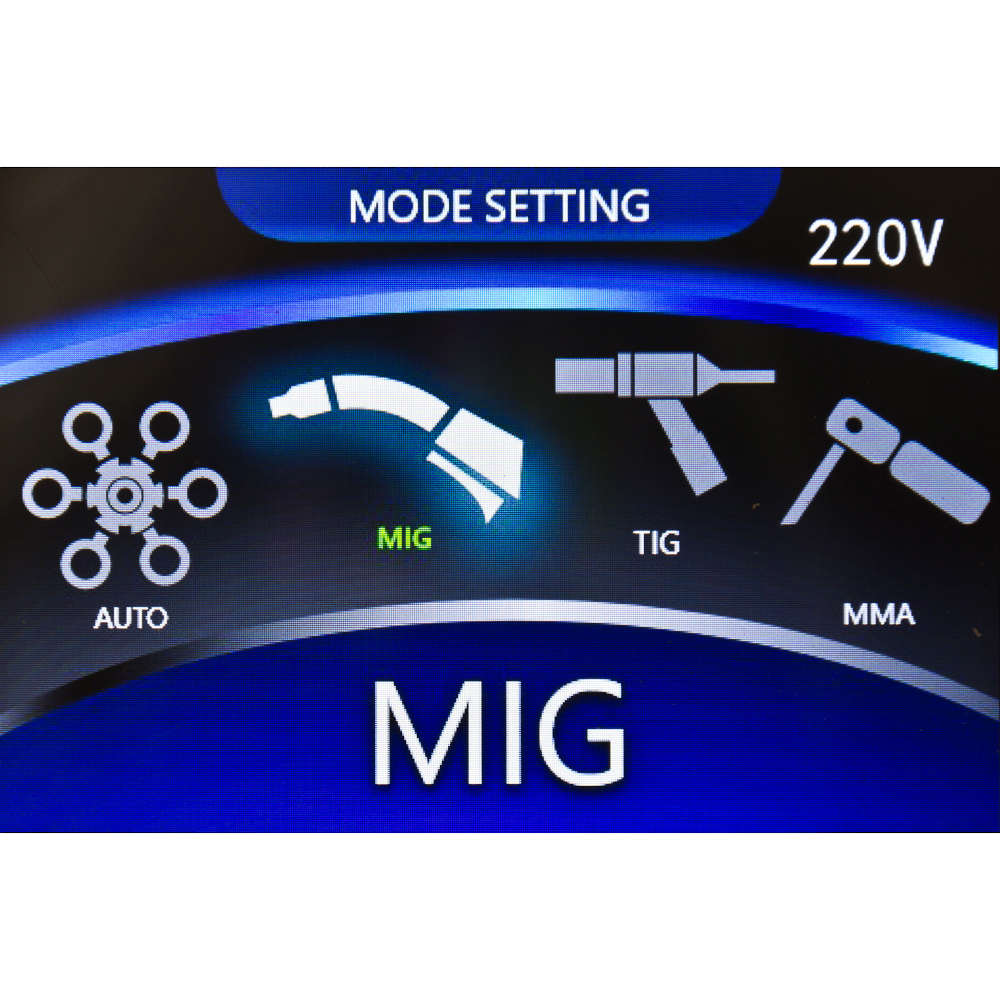 Полуавтомат сварочный инверторный TORROS MIG-200DoublePulse LCD (M2009) 4 drive feeder , арт.102Т012010, 220В, (Китай) — изображение 4