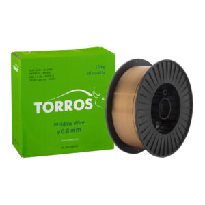 Проволока омедненная сварочная TORROS ER50-6 д.0,8мм/15кг, арт.301T081501 (Китай)