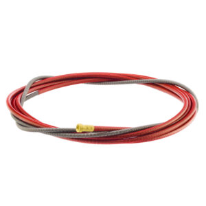 Спираль изолированная 1,0-1,2mm 3,4m (красная)