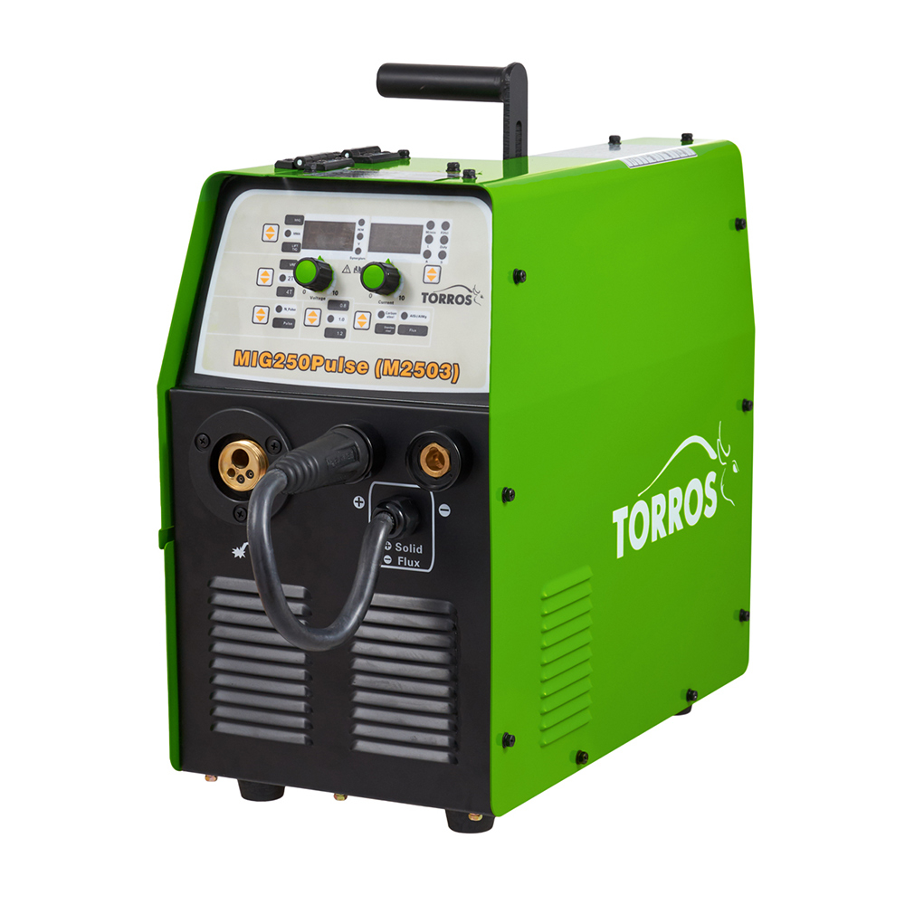 Полуавтомат сварочный инверторный TORROS MIG-250Pulse (M2503) , арт.102Т012502, 220В, (Китай)