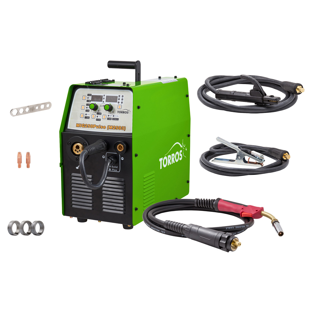 Полуавтомат сварочный инверторный TORROS MIG-250Pulse (M2503) , арт.102Т012502, 220В, (Китай) — изображение 5