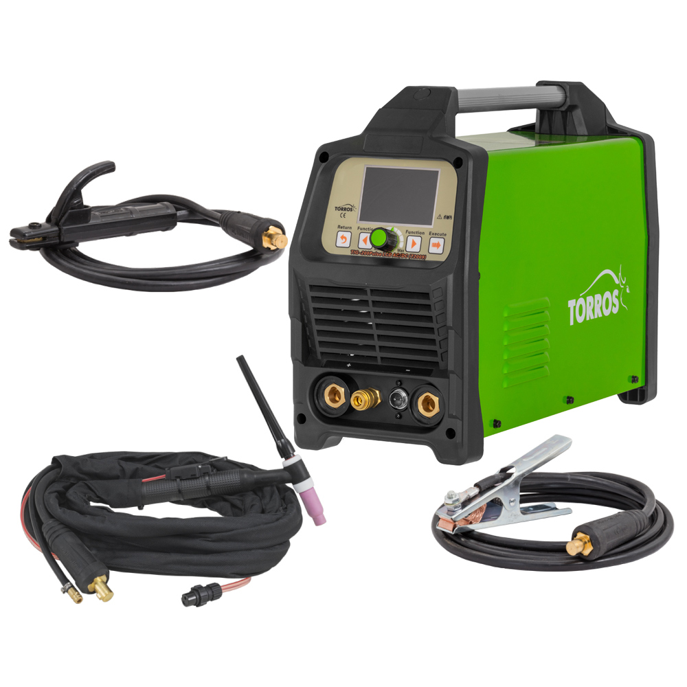 Metināšanas TIG invertors TORROS TIG200Pulse LCD (T2009) AC/DC , art. 104T012013, 220V — изображение 4