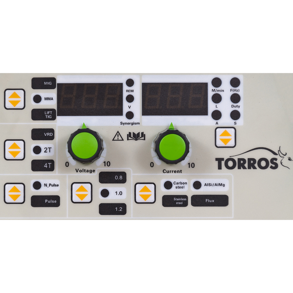 Metināšanas pusautomāts TORROS MIG 200Pulse (M2004), art. 102T012005, 220V — изображение 3