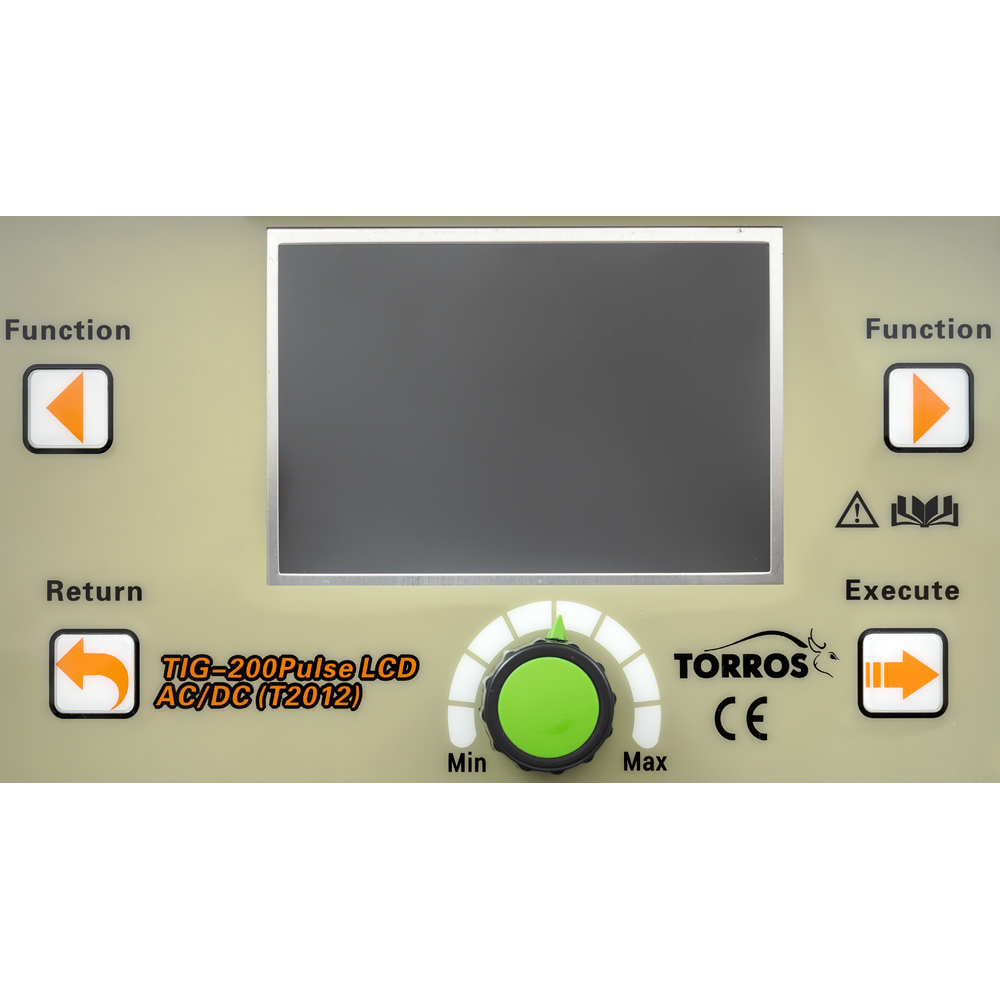 Metināšanas TIG invertors TORROS TIG200Pulse AC/DC LCD (T2012), art. 104T012016, 220V — изображение 3