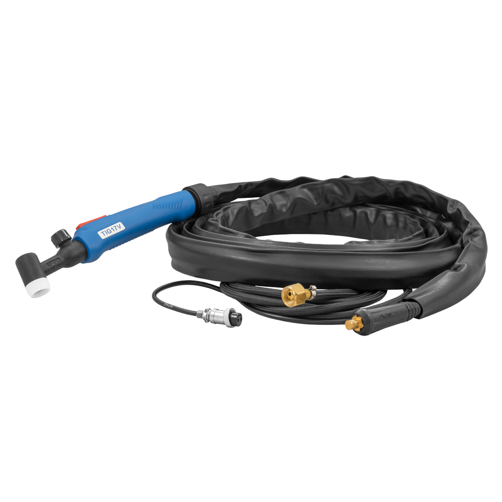 Deglis TIG TORROS WP17V, 4m, TSB 10/25, 2pin., Gas-M16x1,5, art.140T042502