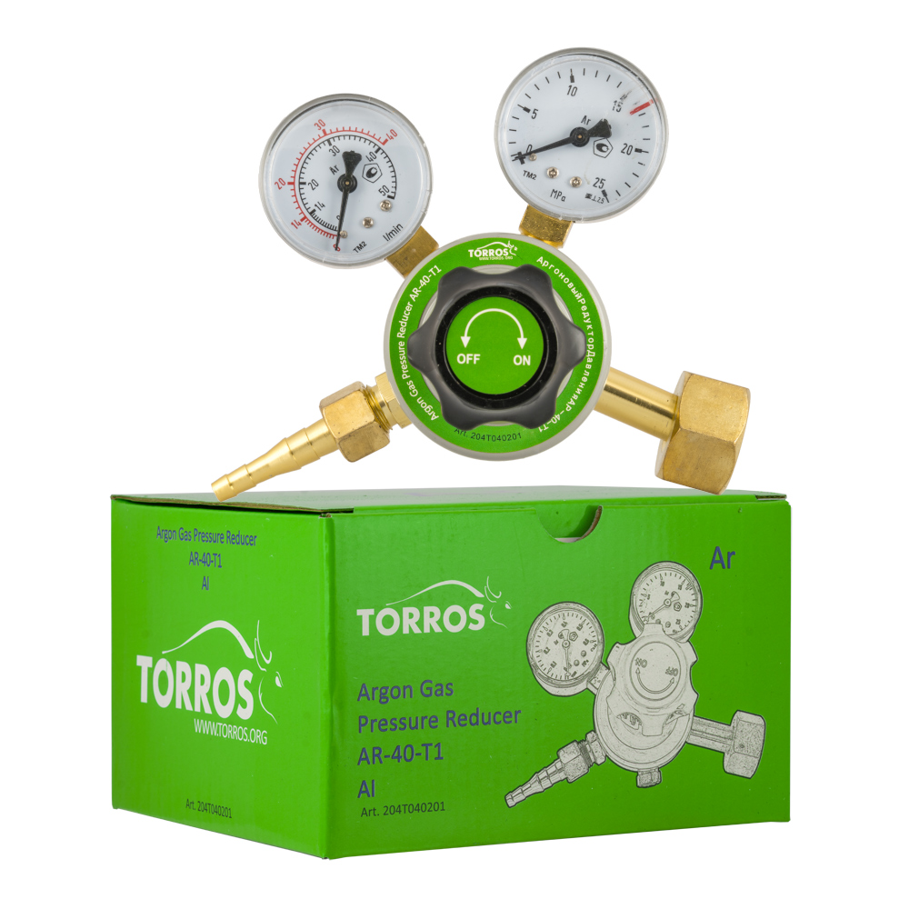 Argona/CO2 reduktors TORROS MIX-T1, art.204T040205 21.8