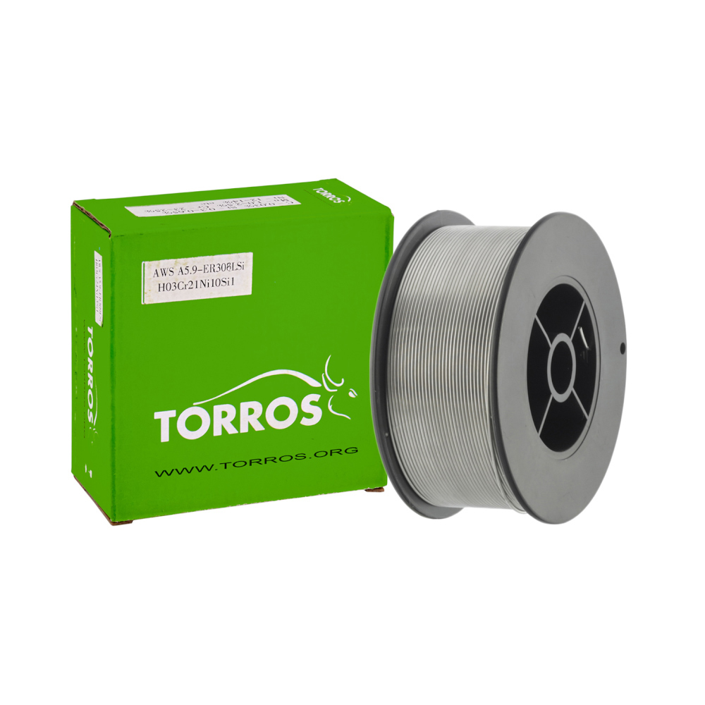 Nerūsējošā tērauda stieple TORROS ER308LSi, 0,8mm/1kg,spole D-100, art.302T081002